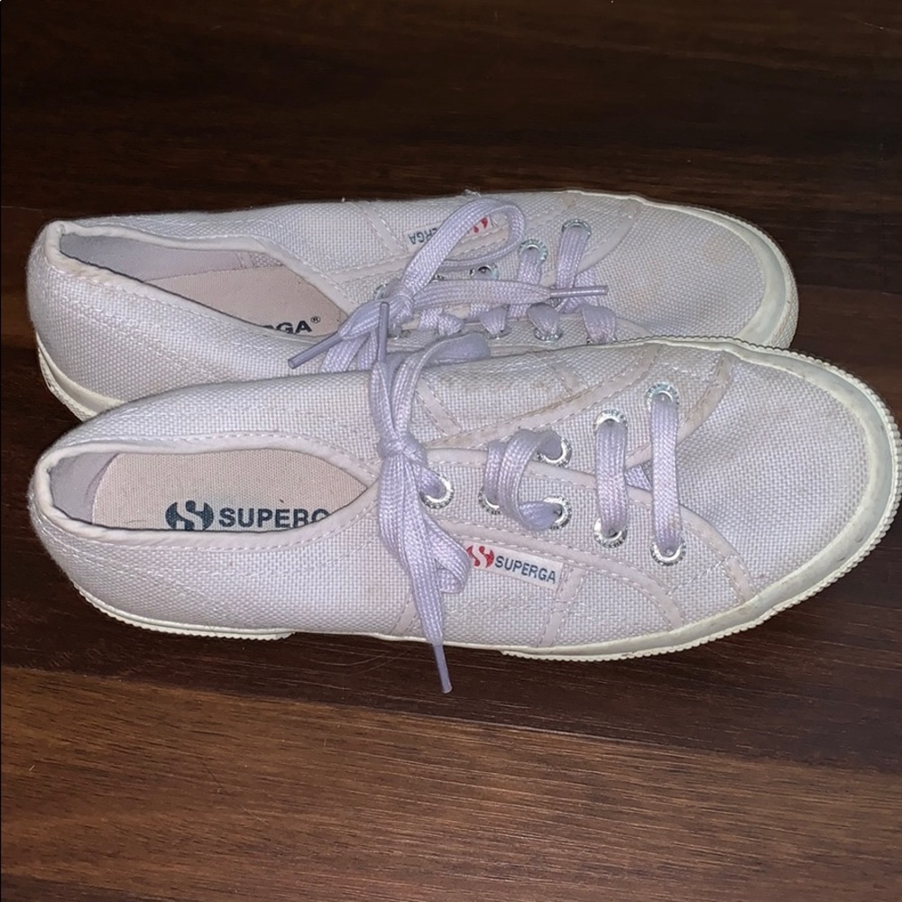 Purple Superga Sneakers